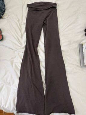 Skims fold over flare leggings